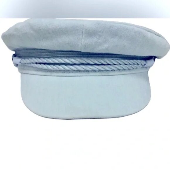 Billabong Baby Blue Denim Sailor Cap - Nautical Style Accessory for you - Picture 1 of 2